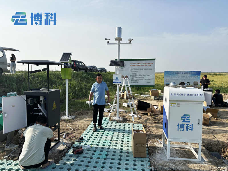 農業(yè)四情監(jiān)測系統(tǒng)在山東高標準農田項目完成安裝